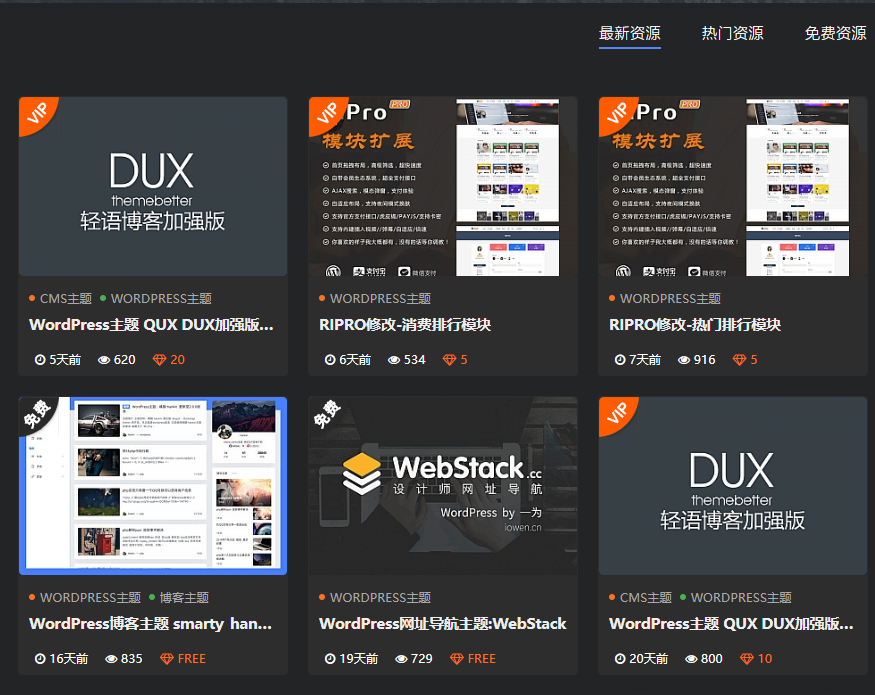 RIPRO主题美化-资源类型判断图标插图 RIPRO主题美化-资源类型判断图标插图