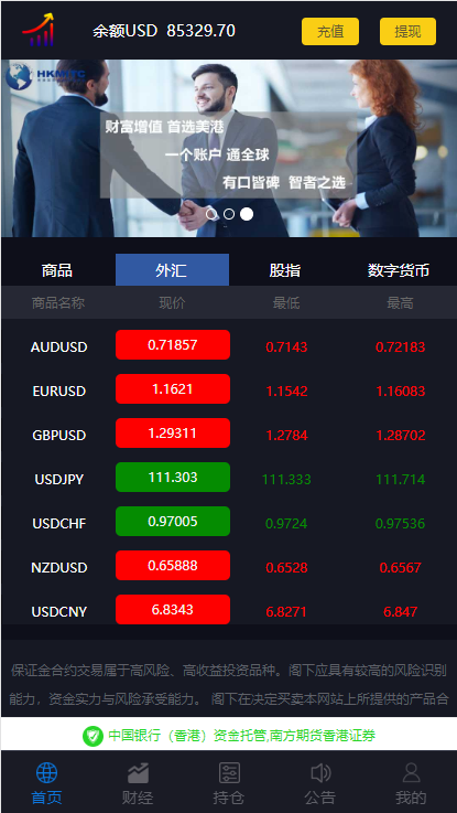yii框架美金版外汇股指手动结算点位盘非时间盘插图(20) yii框架美金版外汇股指手动结算点位盘非时间盘插图(20)