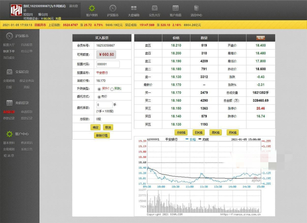 【股票模拟交易、模拟盘源码】PHP股票证券线上配资融资融券模拟交易、模拟盘平台系统源码插图(2) 【股票模拟交易、模拟盘源码】PHP股票证券线上配资融资融券模拟交易、模拟盘平台系统源码插图(2)
