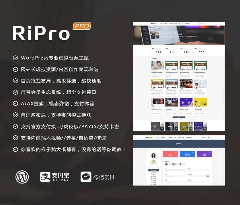 ripro8.7日主题破解版 WordPress主题插图 ripro8.7日主题破解版 WordPress主题插图