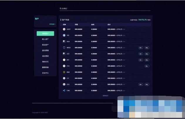 2021最新lEO数值资产系统 c2c币数值合约交易平台插图(4)
